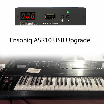 Floppy Disk USB Emulator N-Drive 1000 for Ensoniq ASR10/10R ASR88 + OS included