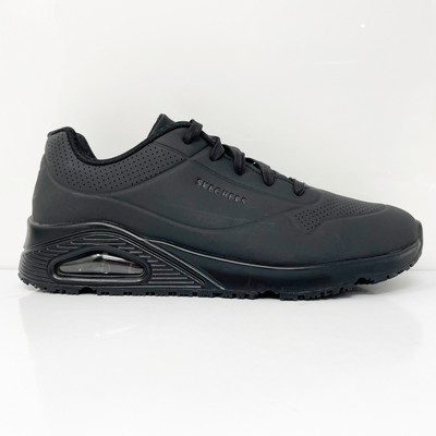 

Skechers Womens Uno SR 108021 Черная повседневная обувь Кроссовки Размер 9.5, Черный, Uno SR