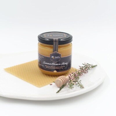Summer Blossom honey 2024 Natural Fresh Raw Honey 500g / 18oz Organic Superfood