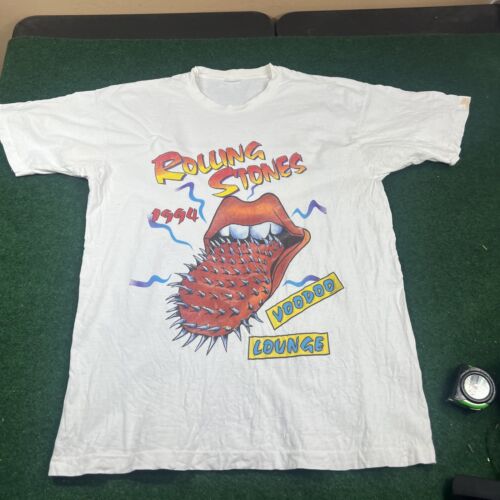 Vintage Rolling Stones Voodoo Lounge Tour 94 T-Shirt Spiked Vintage Rolling Stones Voodoo Lounge Tour 94 T-Shirt Spiked