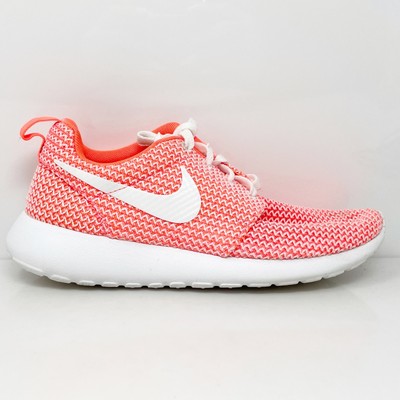 

Nike Womens Rosherun 511882-802 Розовые кроссовки для бега, размер 6, Розовый, Rosherun