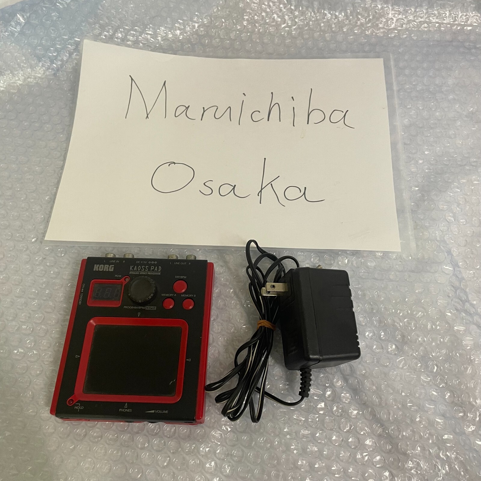 【美品】KORG KAOSS PAD mini-KP Korg MINIKP Mini KAOSS Pad | zZounds