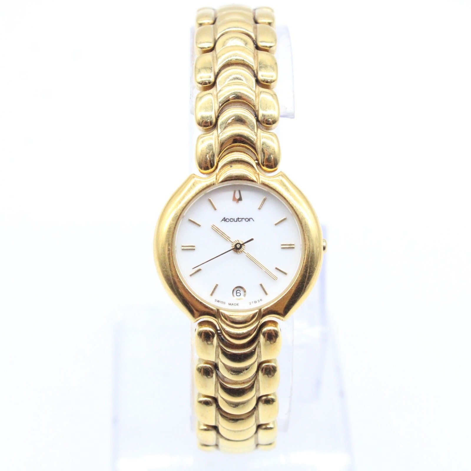 Bulova Accutron Watch Womens Gold Plated Swiss Made Bulova Accutron Watch Womens Gold Plated Swiss Made