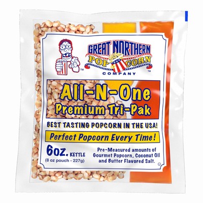 Great Northern Popcorn 1 Case ,Popcorn Portion Packs Kit Cin