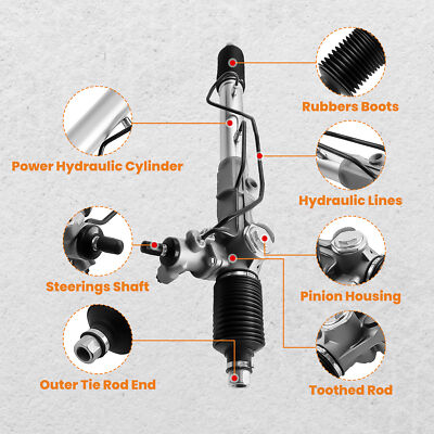 Power Steering Rack and Pinion Assembly for Toyota Tacoma 1995-2004 2.7 3.4L 4WD
