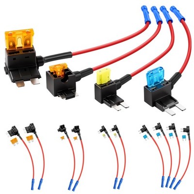 Car Add-a-Circuit Fuse Tap Kit 12V