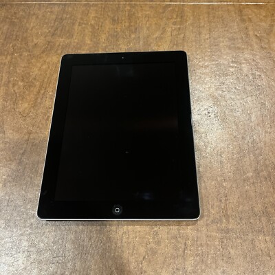 Apple iPad 4th Gen., 16GB, Wi-Fi, 9.7'' - Black (MD510LL/A) Excellent