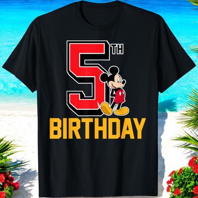 Mickey  My 5th Birthday T Shirt