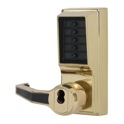 dormakaba - LL1021M-03-41 - Pushbutton Cylindrical Lever Lock, Combination