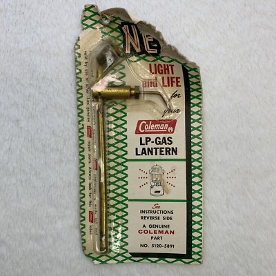 New Old Stock Coleman LP Gas Lantern Generator 5120 - 5891 Vintage NOS Part