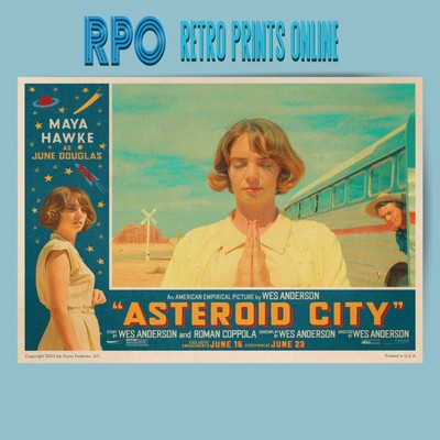 Asteroid City Fine Art Movie Posters High Quality 2023