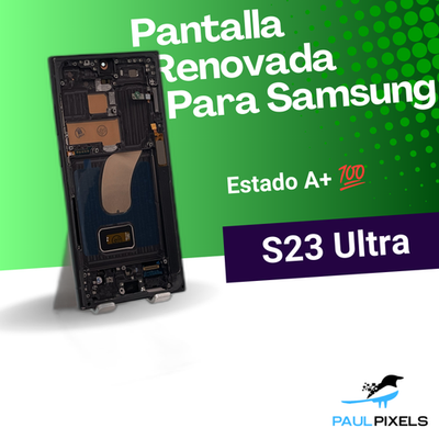 Pantalla Display OLED Completa para Samsung Galaxy S23 Ultra Renovado ✅