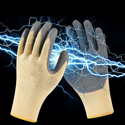 Professional Electrician Insulating Gloves Withstand Voltage 400V Electrical ALO