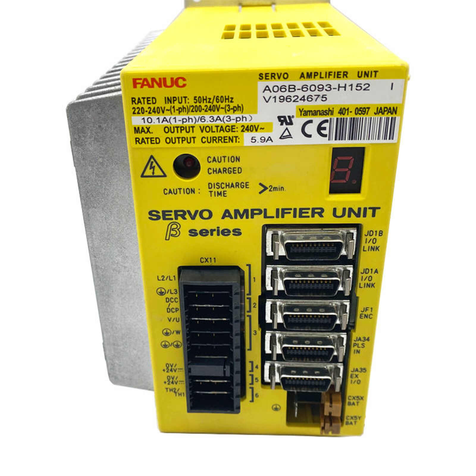 電源ユニット FANUC SERVO AMPLIFIER A06B-6093-H152 FANUC A06B-6093-H152