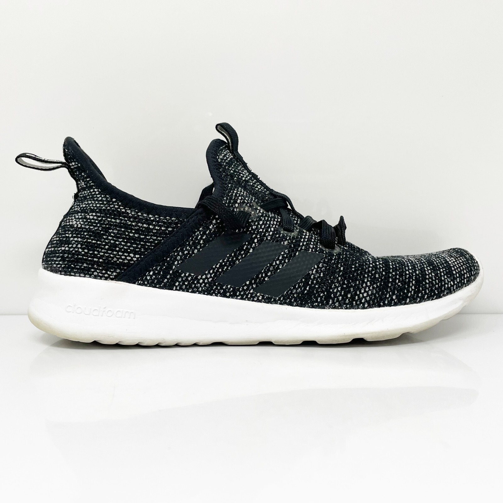 

Adidas Womens Cloudfoam Pure DB0694 Черные кроссовки для бега Размер 8, Черный, Cloudfoam Pure