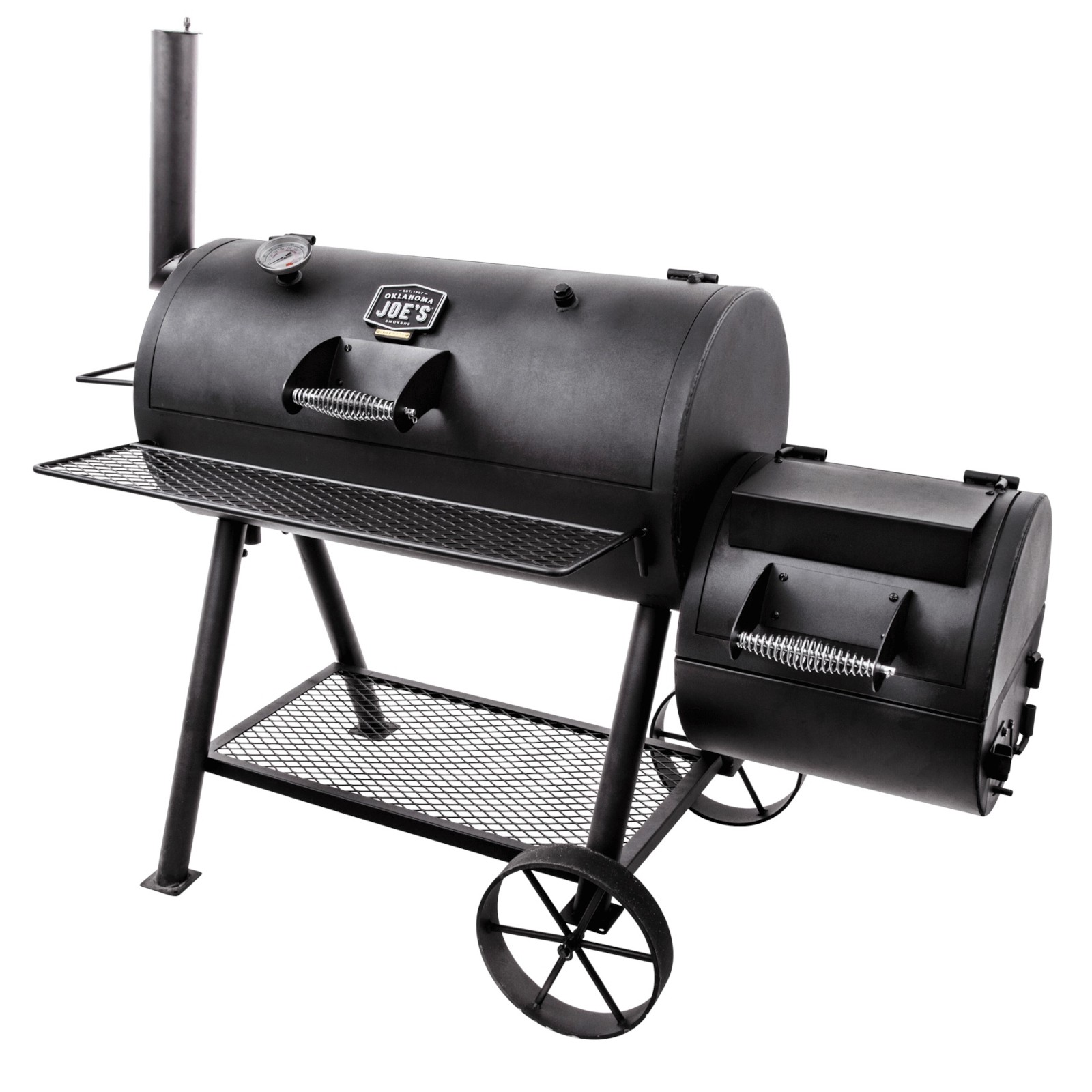 CHAR-BROIL OKLAHOMA JOE’S® HIGHLAND SMOKER Holzkohlegrill Barbecue Grill schwarz - Bild 3 von 12