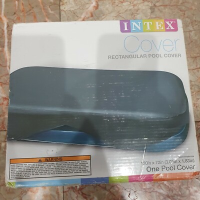 Intex B008VQWPDK Rectangular Pool Cover for Swim Centers 58412EP~120''x 72''