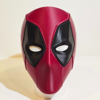 Movie Inspired Deadpool Mask; 3D Printed; Magnetically Attached; Cosplay Prop