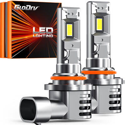 GloDrv 9006 HB4 LED Headlight Bulb Low Beam 20000LM 6000K White Extremely Bright