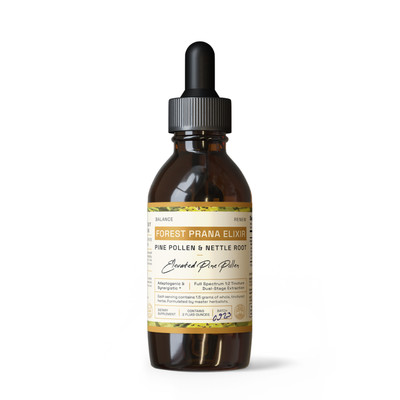 Forest Prana Elixir Pine Pollen and Nettle Root Tincture » 2 Ounce Bottle