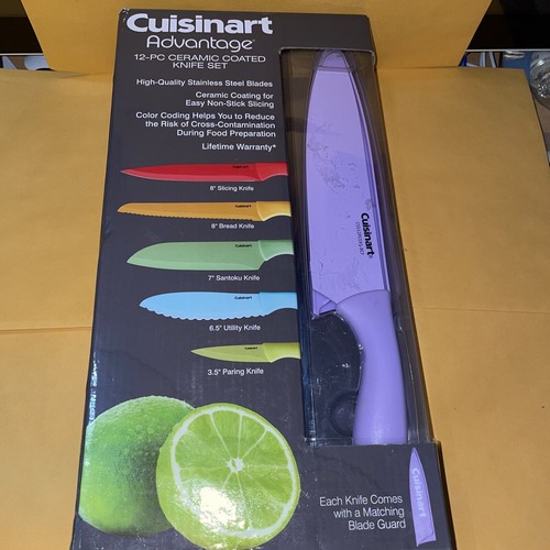 Cuisinart Advantage 12-Piece Ceramic Coated Knife Set
