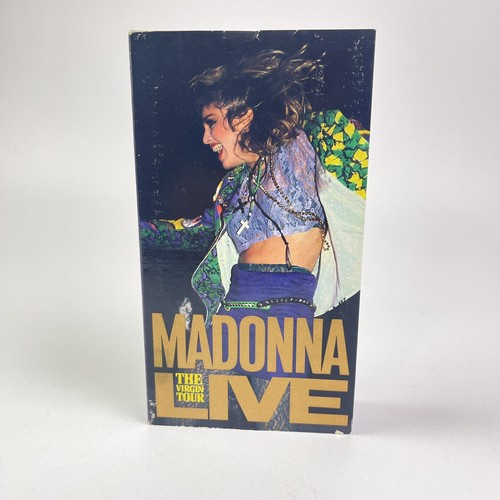 マドンナ ザ・バージン・ツアー ライヴ　 [VHS] Madonna The Virgin Tour VHS 1985 1st Edition Live Concert
