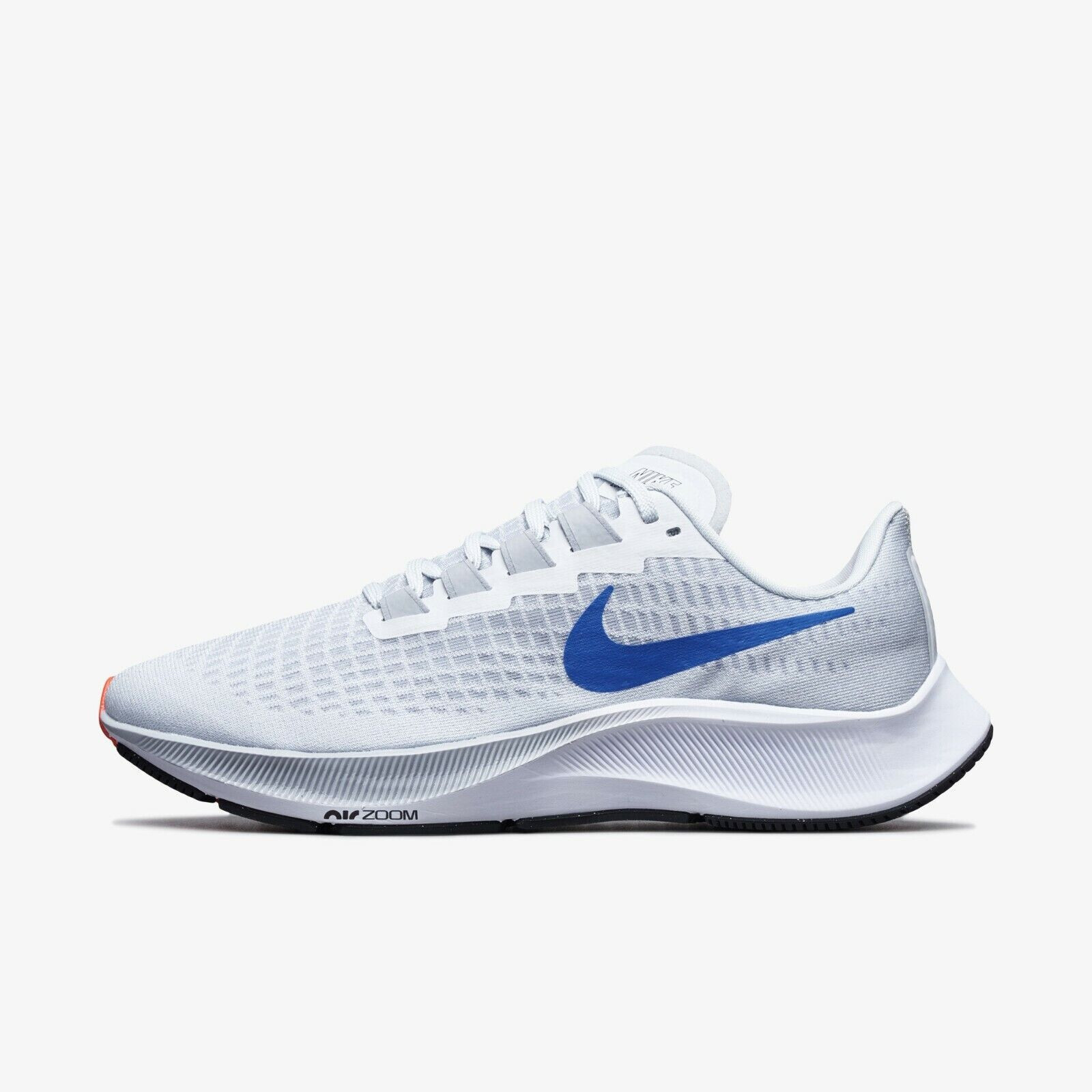 NEW Nike Air Zoom Pegasus 37 Grey White Running Shoes BQ9646