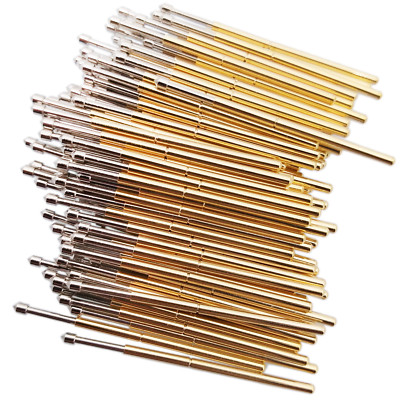US Stock 50pcs P100-E2 Dia 1.36mm 180g Spring Test Probe Pogo Pin