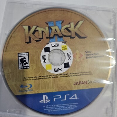 Knack II (Sony PlayStation 4, 2017)