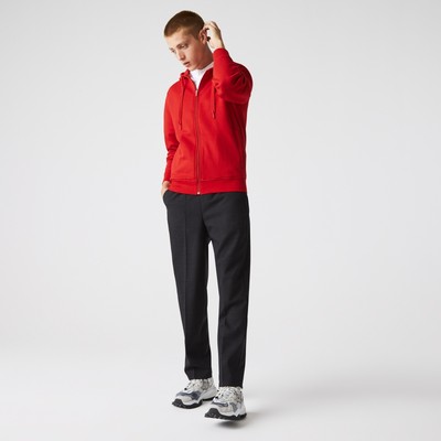 Lacoste Mens SPORT Легкая двухкомпонентная толстовка с молнией во всю длину