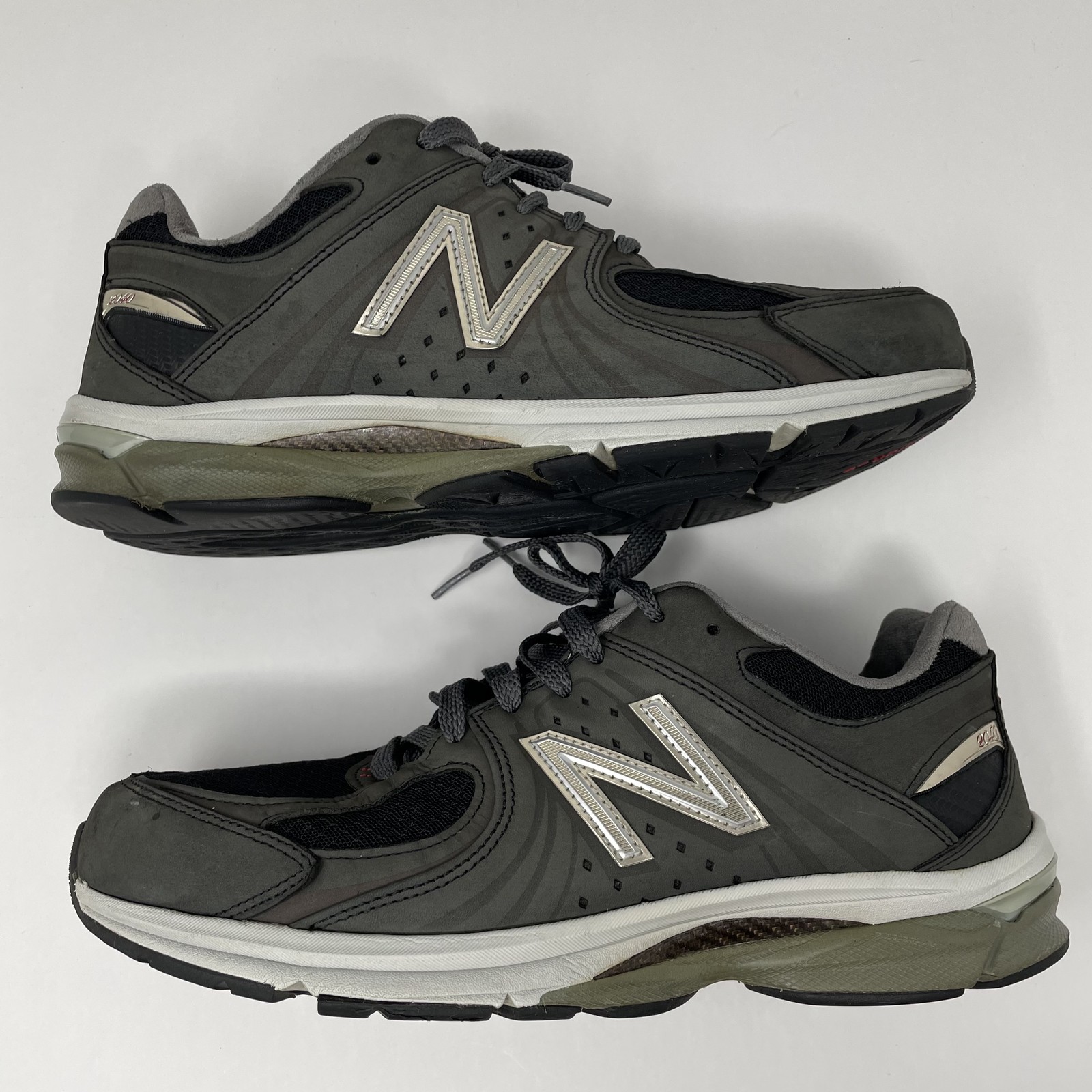 New Balance 2040 Shoes Mens Size 12.5 V3 Black Gray BK1 Made USA RARE