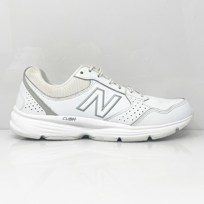 

New Balance Womens 411 V1 WA411LW1 Белая повседневная обувь Кроссовки Размер 8.5 D, Белый, 411 V1