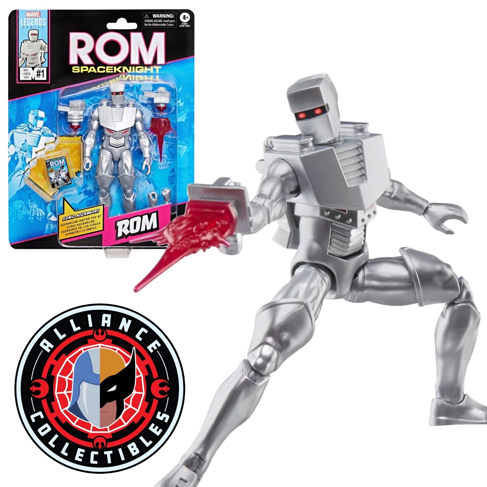 ロム ROM 新品未開封 マーベルレジェンド SPACEKNIGHT Marvel Legends Series Rom: Spaceknight - Hasbro Pulse
