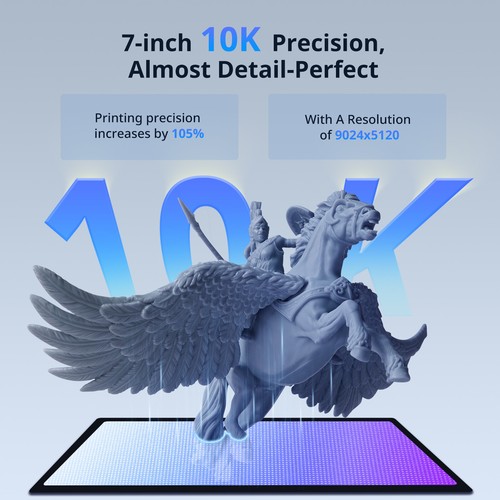 ANYCUBIC Photon Mono 4 Ultra 10K COB Resin 3D Printer 70mm/s High Speed Print