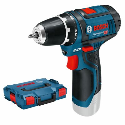 Bosch Akkubohrschrauber GSR 12V-15-LI Professional Solo in L-BOXX - clic &