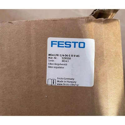 1ps NEW FESTO Pressure Reducing Valve MS4-LFR-1/4-D6-E-R-V-AS DHL SHIPPING