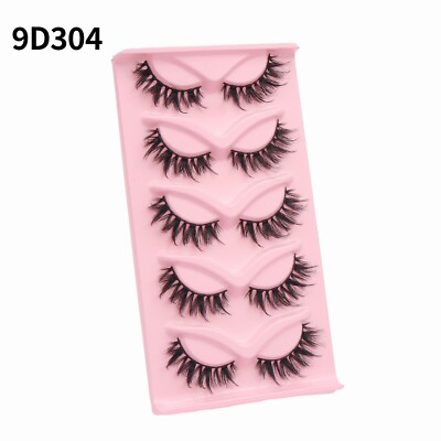 Cat Eye Lashes Mink Eyelashes Winged End Eye Elong Natural long Soft Eyelashes