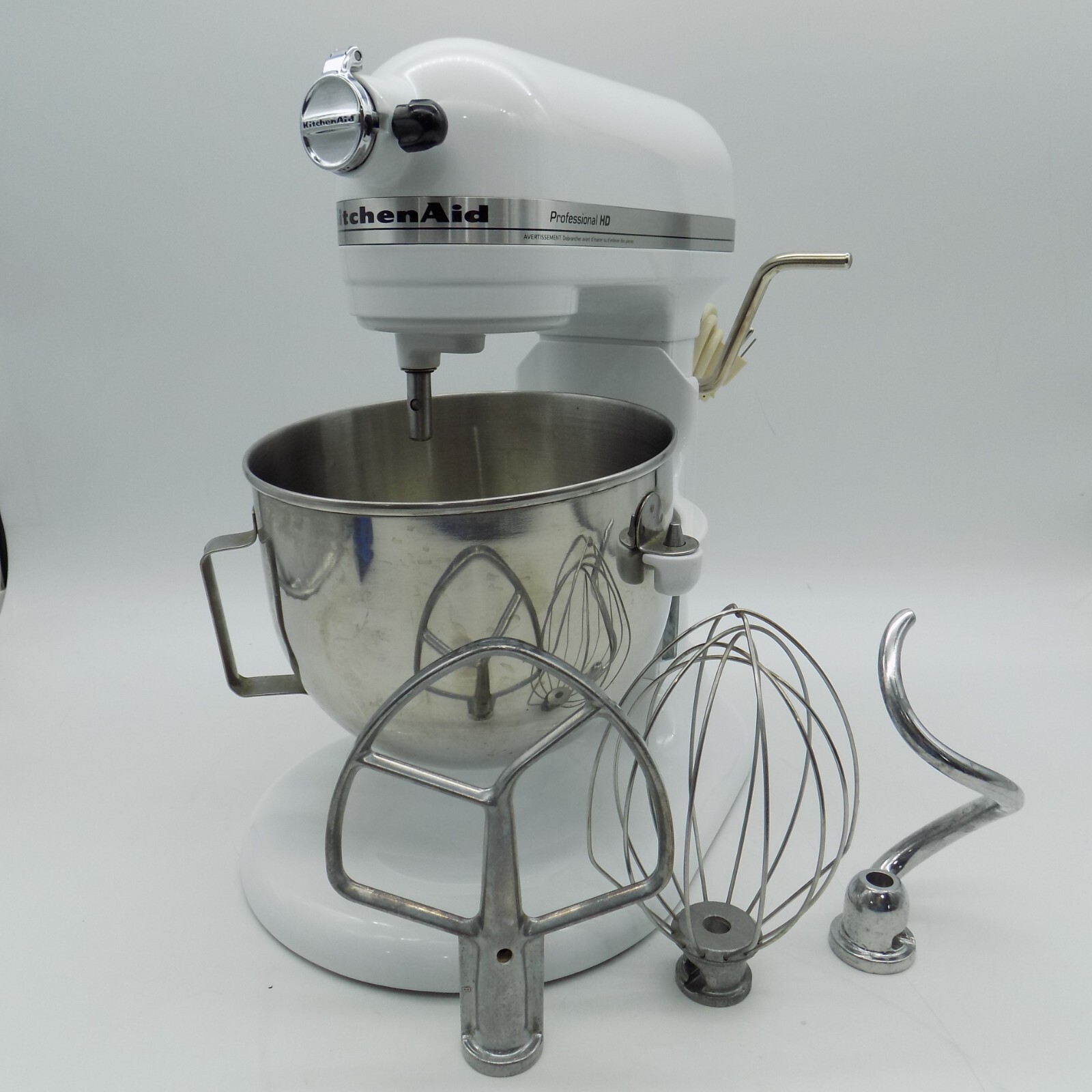 KitchenAid Professional HD Series White KG25H0XWH Bowl-Lift