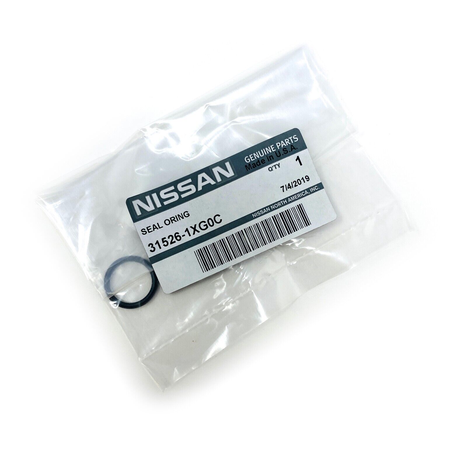 Genuine Nissan 31526-1XG0C Transmission Speed Sensor O-Ring Genuine Nissan 31526-1XG0C Transmission Speed Sensor O-Ring