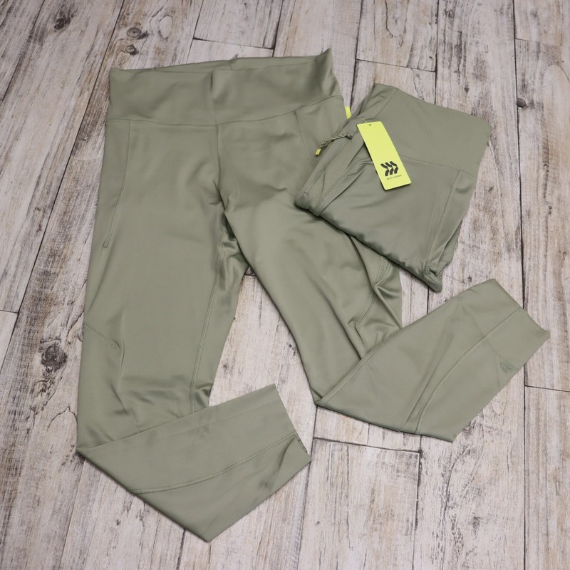 2 PC- All In Motion Women's -Size L- High-Rise 7/8