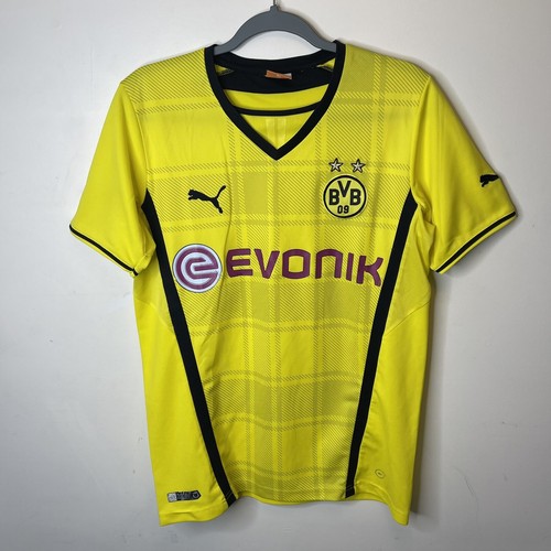 BORUSSIA DORTMUND 2013-14 HOME FOOTBALL SOCCER JERSEY PUMA