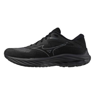 Mizuno Running Shoe Wave Rider 27 White/Gray for Mens Womens
