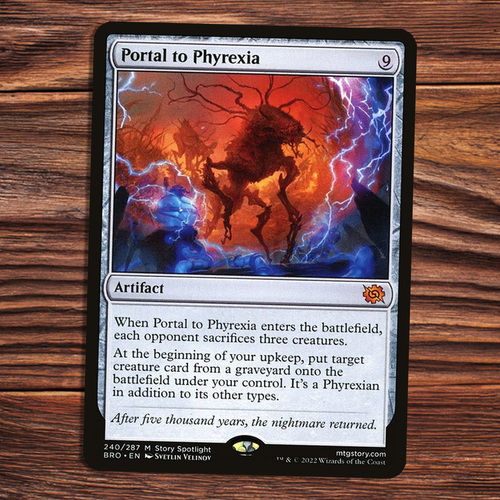 Gate to Phyrexia エンチャントメント mtg Gate To Phyrexia