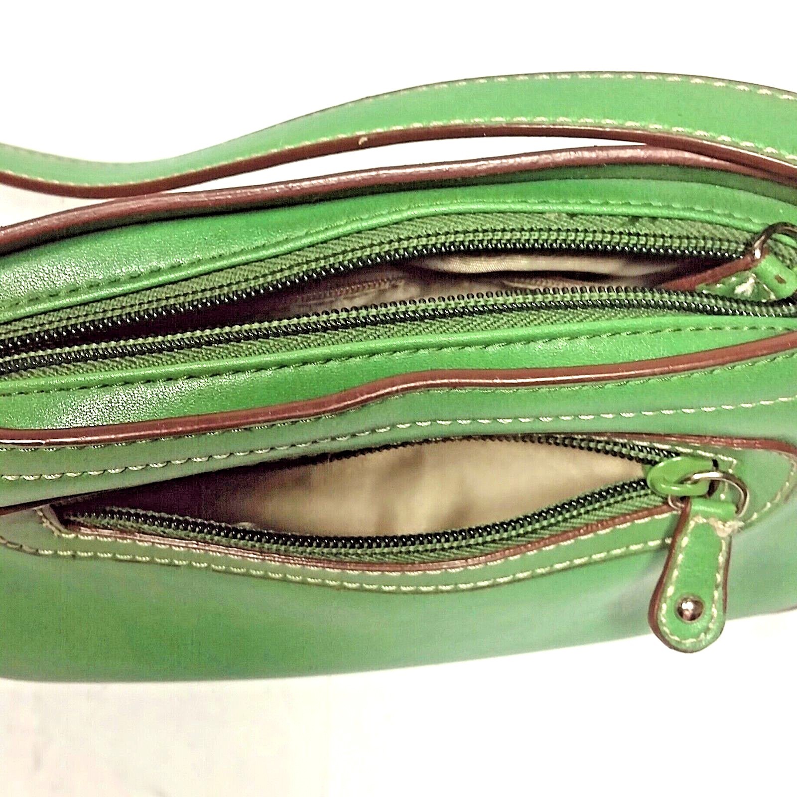 ** Nine West ** Small Green Shoulder Purse  - Gently Used