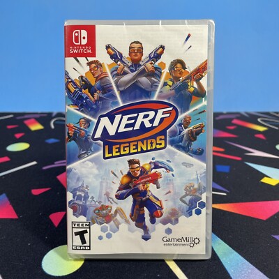 Nerf Legends Nintendo Switch Game Brand New Factory Sealed