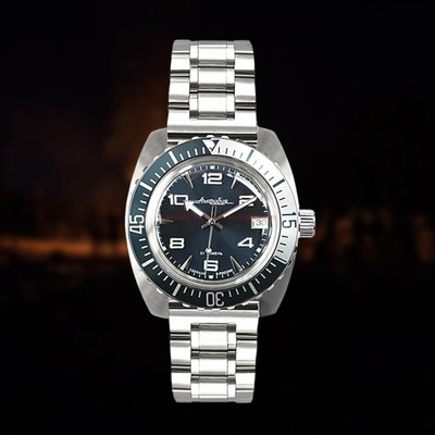 Pre-owned Vostok Amphibian 170894 - Russian Diver Automatic Wristwatch - Usa Seller