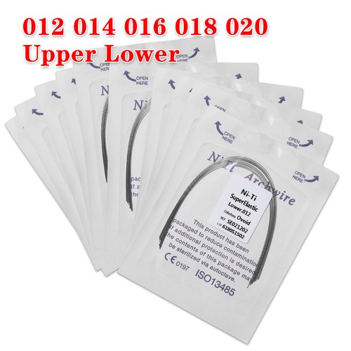 Dental Super Elastic Niti Round Arch Wires Arch Wire for Bracket Braces USA