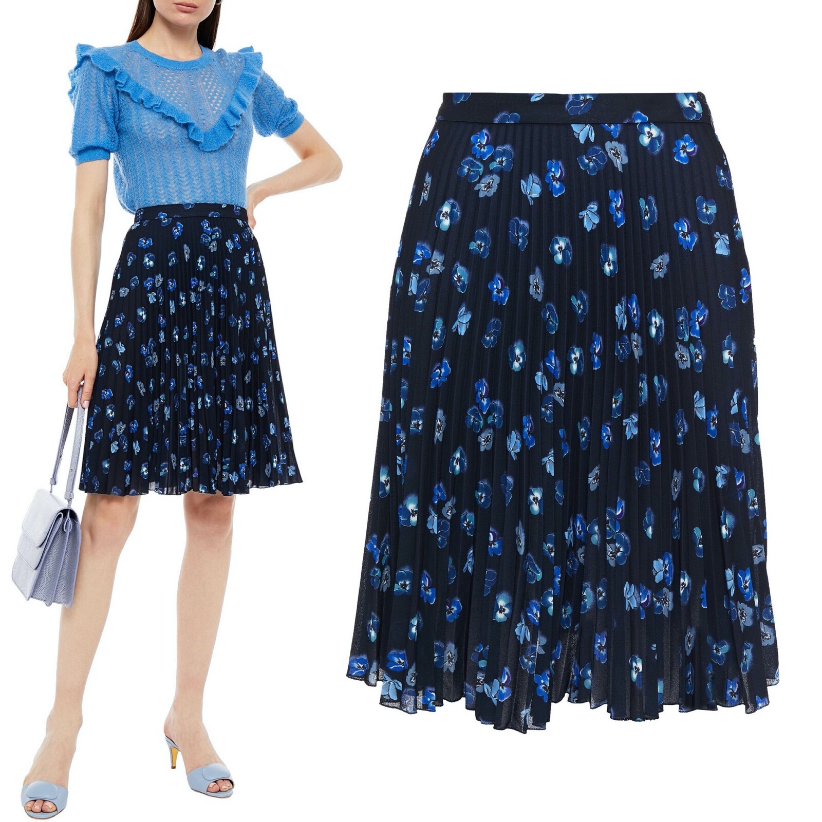 スカート PRADA nylon frill design skirt Prada Pleated Re-Nylon Miniskirt | Saks Fifth Avenue