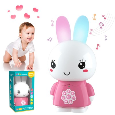 alilo Bunny Audio Player, Educational Toys for Imagination Building, Screen-F...