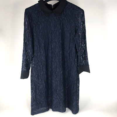 Tommy Hilfiger Women s Stretch Lace Collar Shift Dress Wednesday
